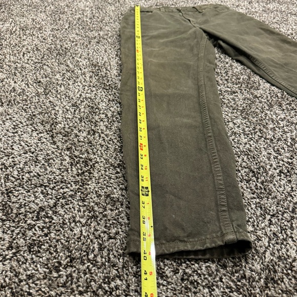 Vintage Levi 550 Green Denim Straight Leg Jeans 28” - Picture 9 of 9